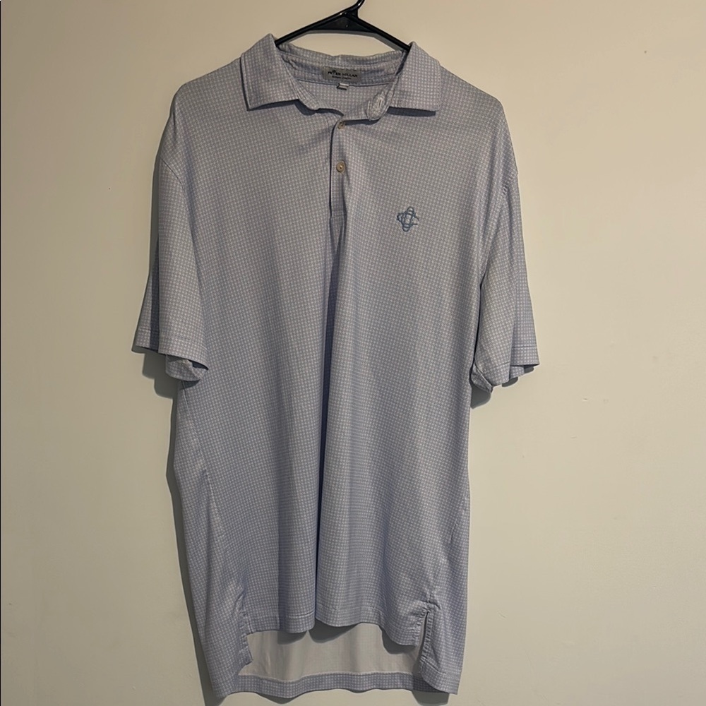 Men's Light Blue Polo Shirt